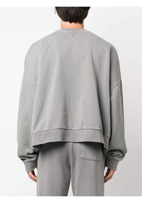 Grey mélange-effect sweatshirt -ENTIRE STUDIOS -  men ENTIRE STUDIOS | ES2126RH